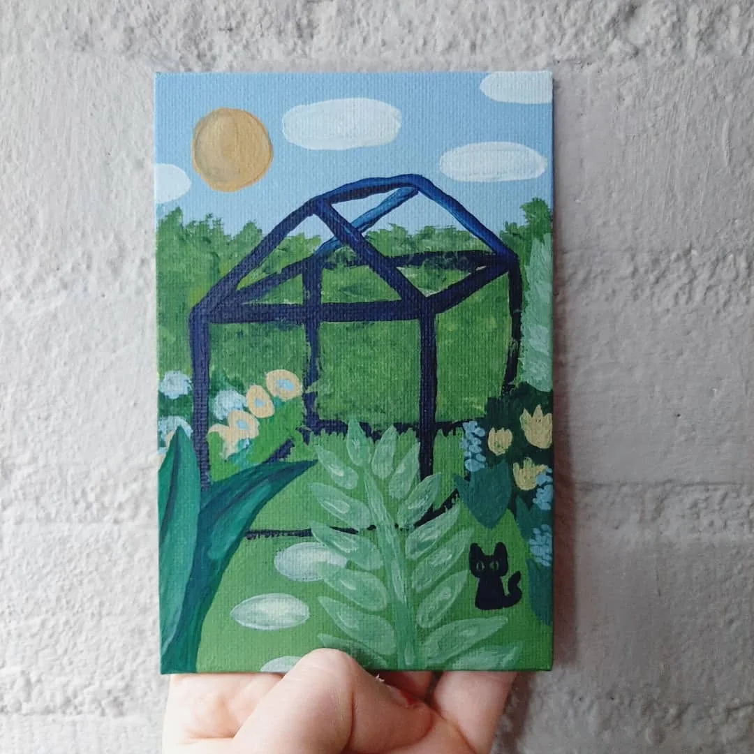 Beeld 1 van 3 bij ‘Inspired By The Garden of my parents House ja#art’