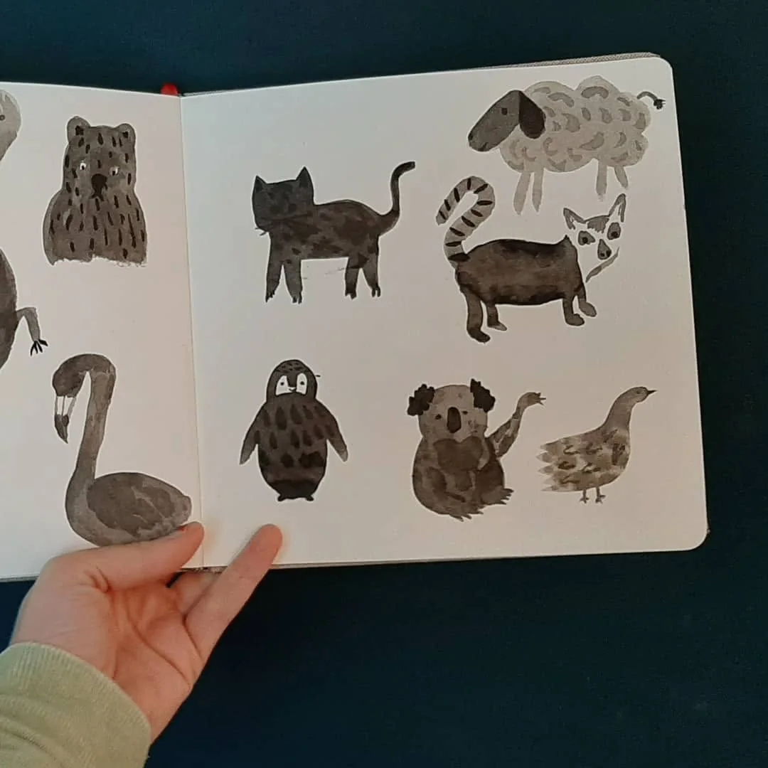 Beeld 4 van 6 bij ‘Ink Animals#art’