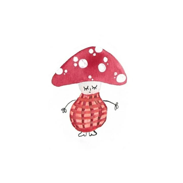 Beeld 1 van 2 bij ‘I love to explore the possibilities of these mushroom creatures 🍂                        artsy’