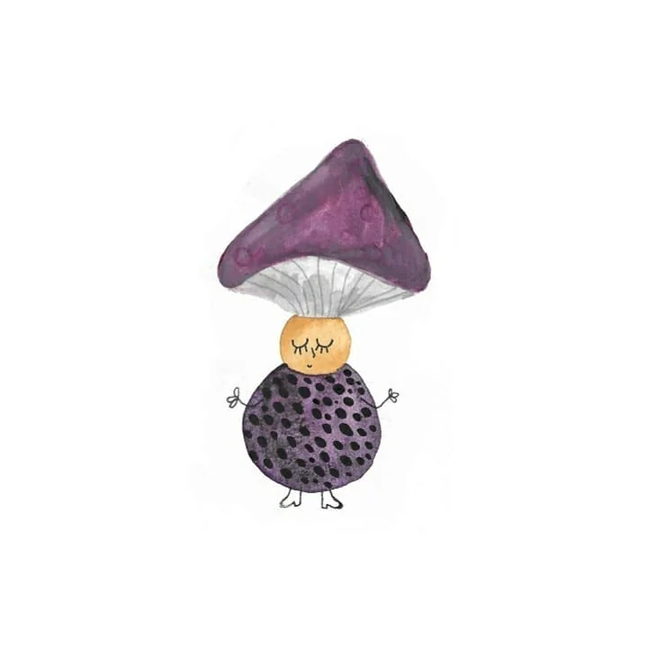 Beeld 1 van 2 bij ‘I love to explore the possibilities of these mushroom creatures#art                        artsy’