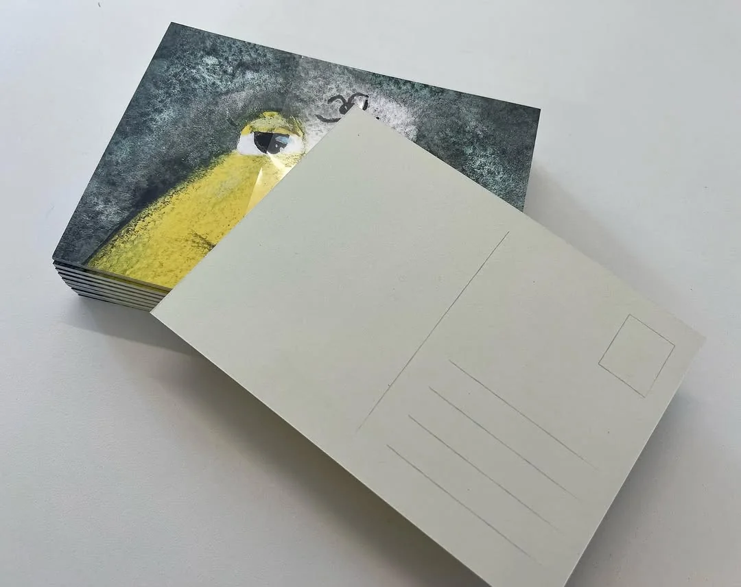 Beeld 3 van 4 bij ‘I got some post card prints 🐸..’