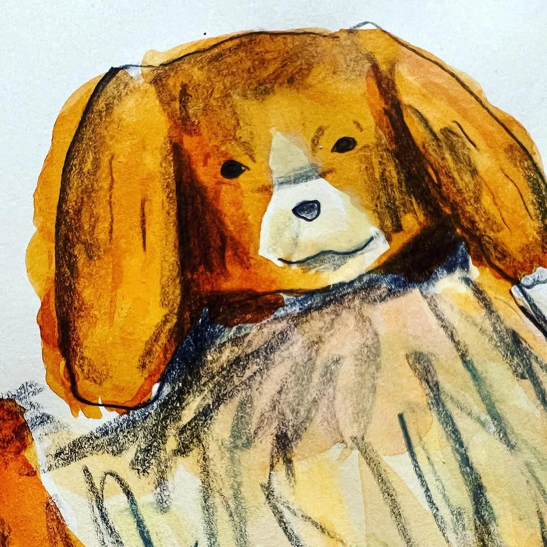 Beeld 1 van 3 bij ‘Drawing dogs from vintage books’