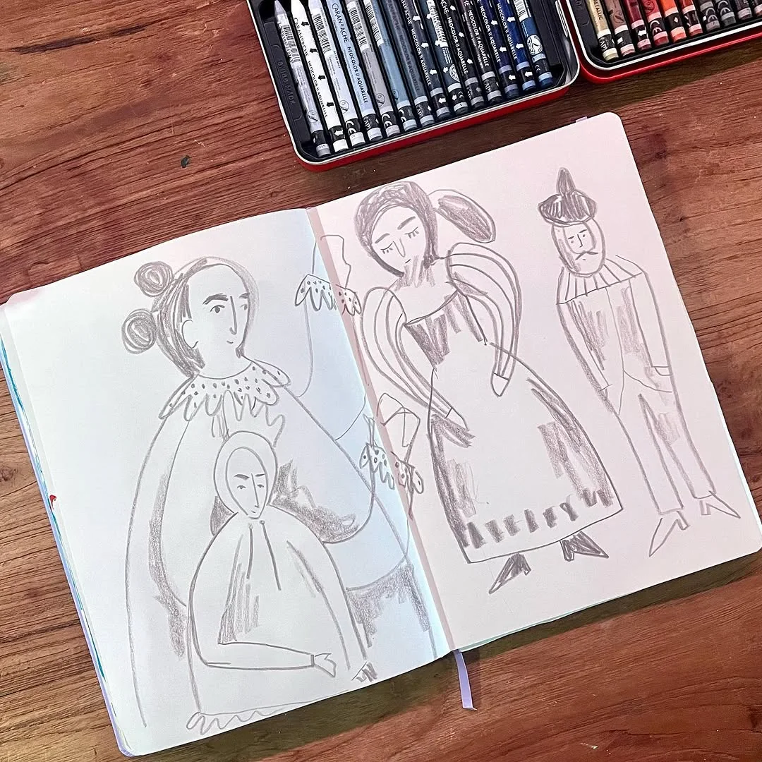 Beeld 2 van 5 bij ‘Sketchbook page ..’