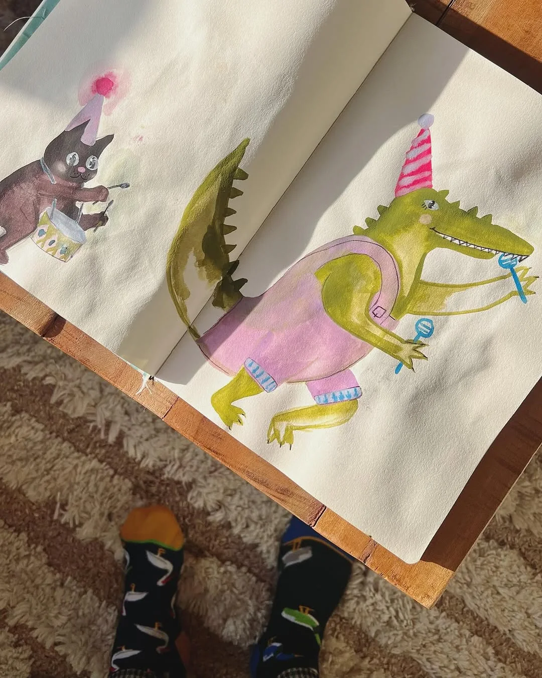 Beeld 4 van 4 bij ‘My sketchbook is a place where I just like to create and not think to much.’