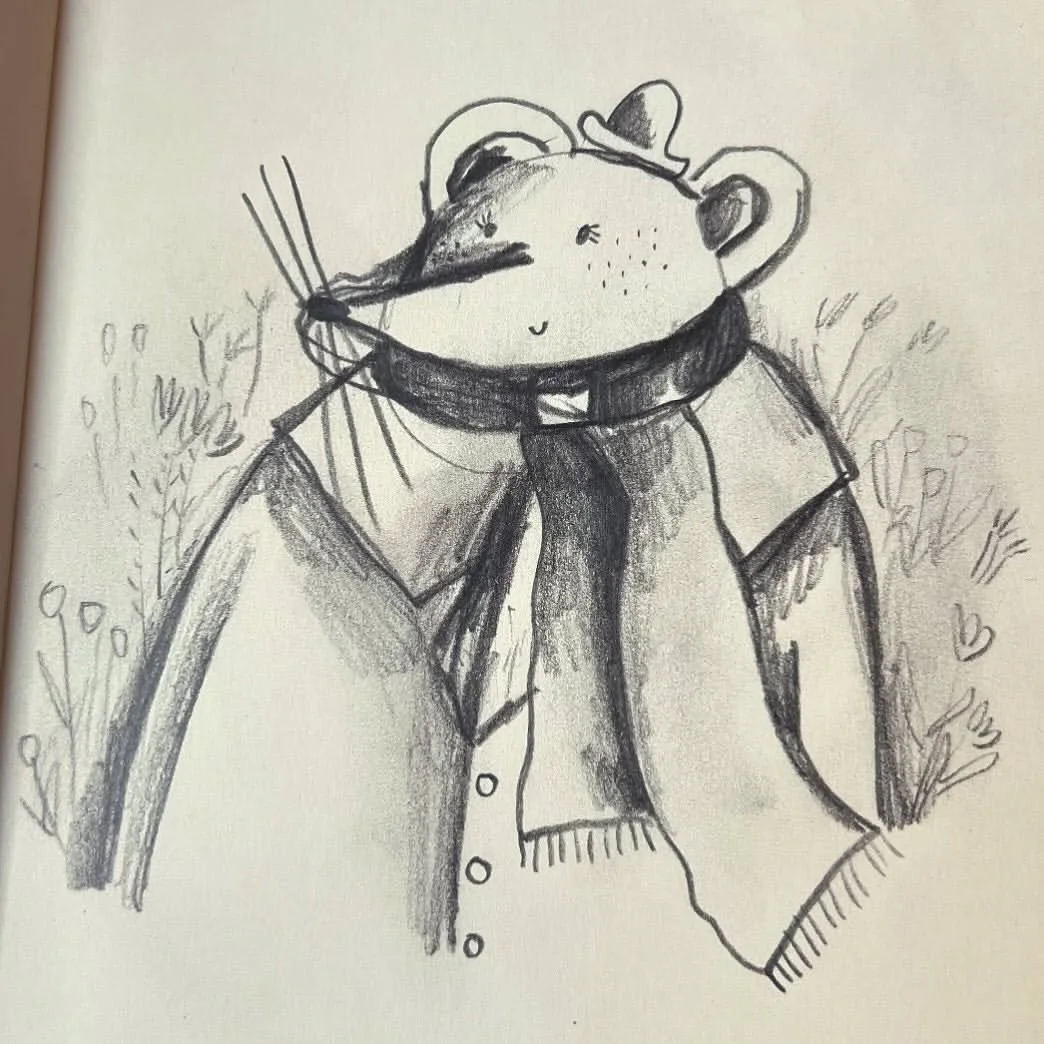 Beeld bij ‘Sketching a little mouse’