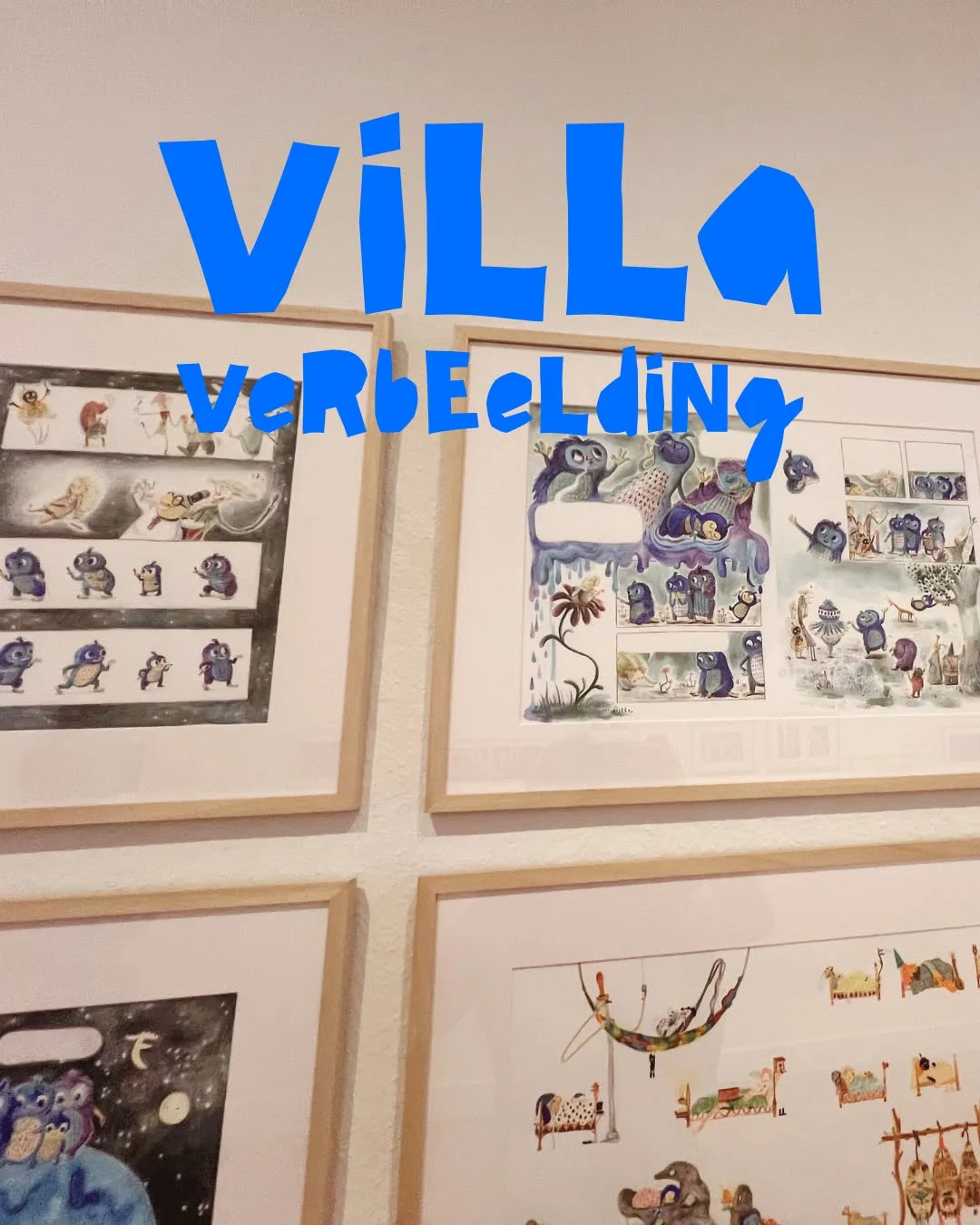 Beeld 1 van 4 bij ‘We went to @villaverbeelding (House of Imagination) in Hasselt and I had such a lovely time.’
