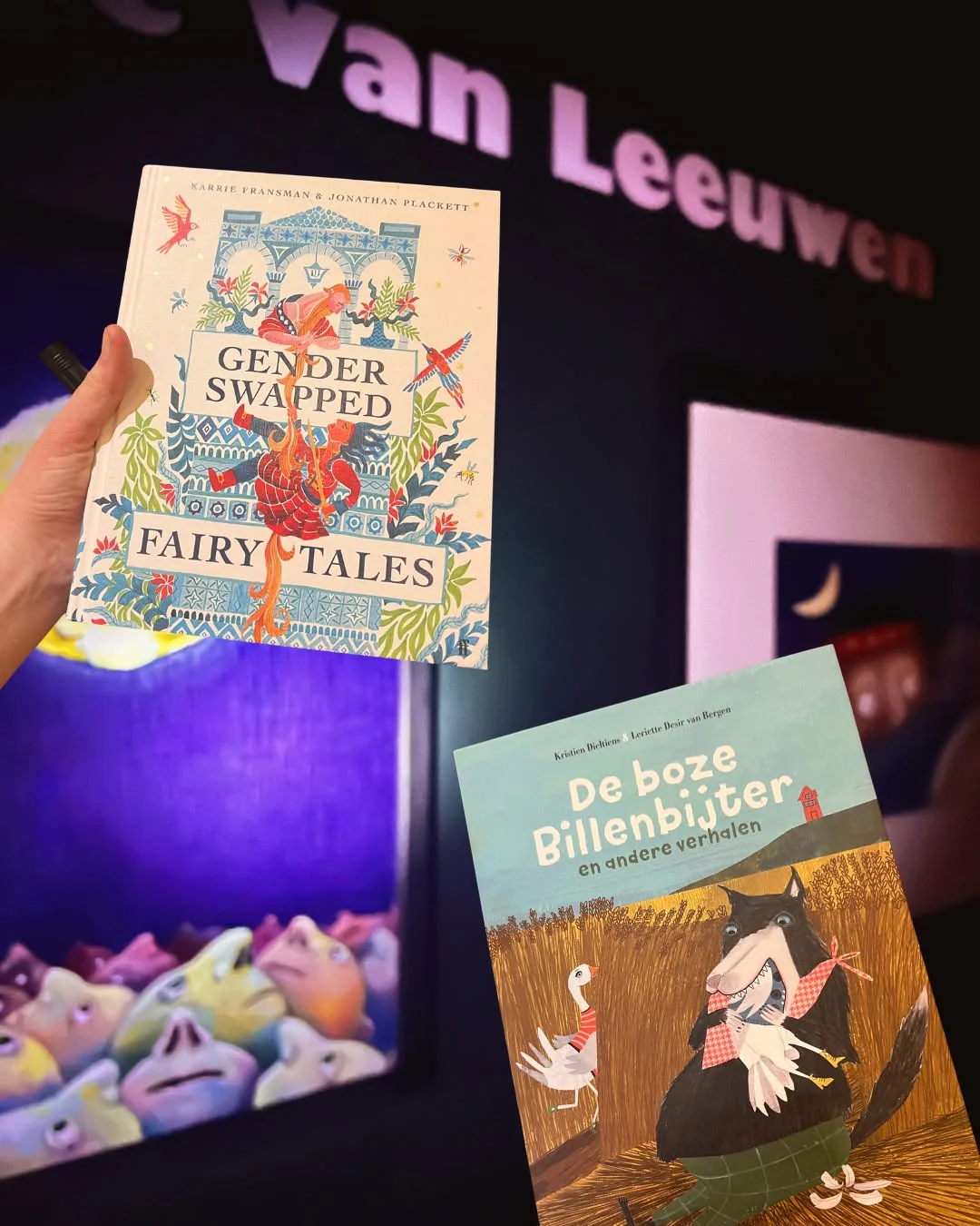 Beeld 2 van 4 bij ‘We went to @villaverbeelding (House of Imagination) in Hasselt and I had such a lovely time.’