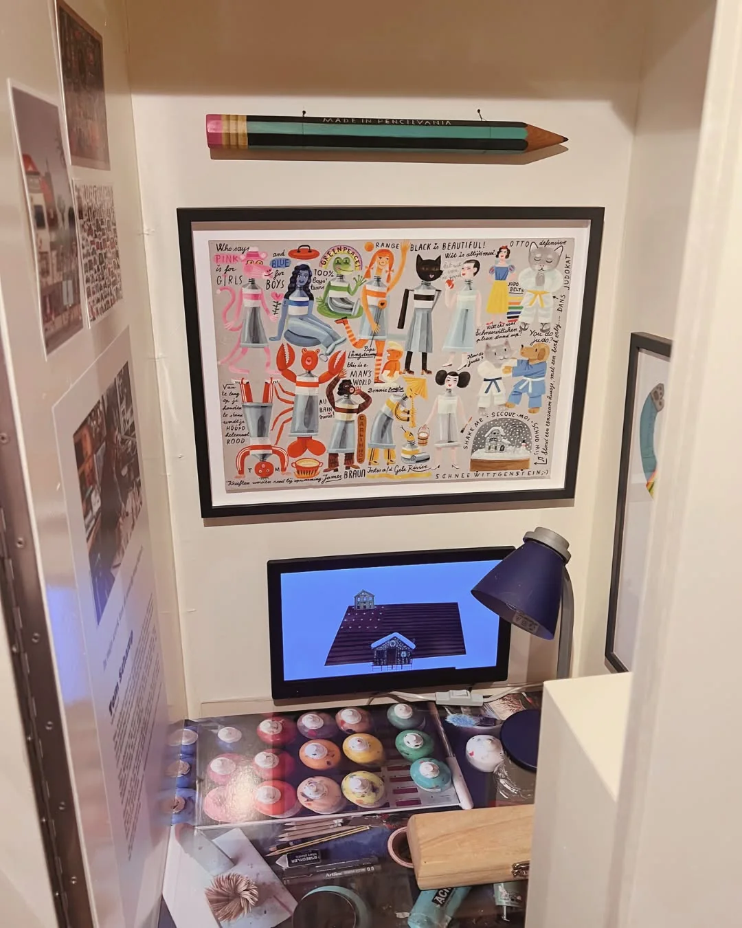 Beeld 3 van 4 bij ‘We went to @villaverbeelding (House of Imagination) in Hasselt and I had such a lovely time.’