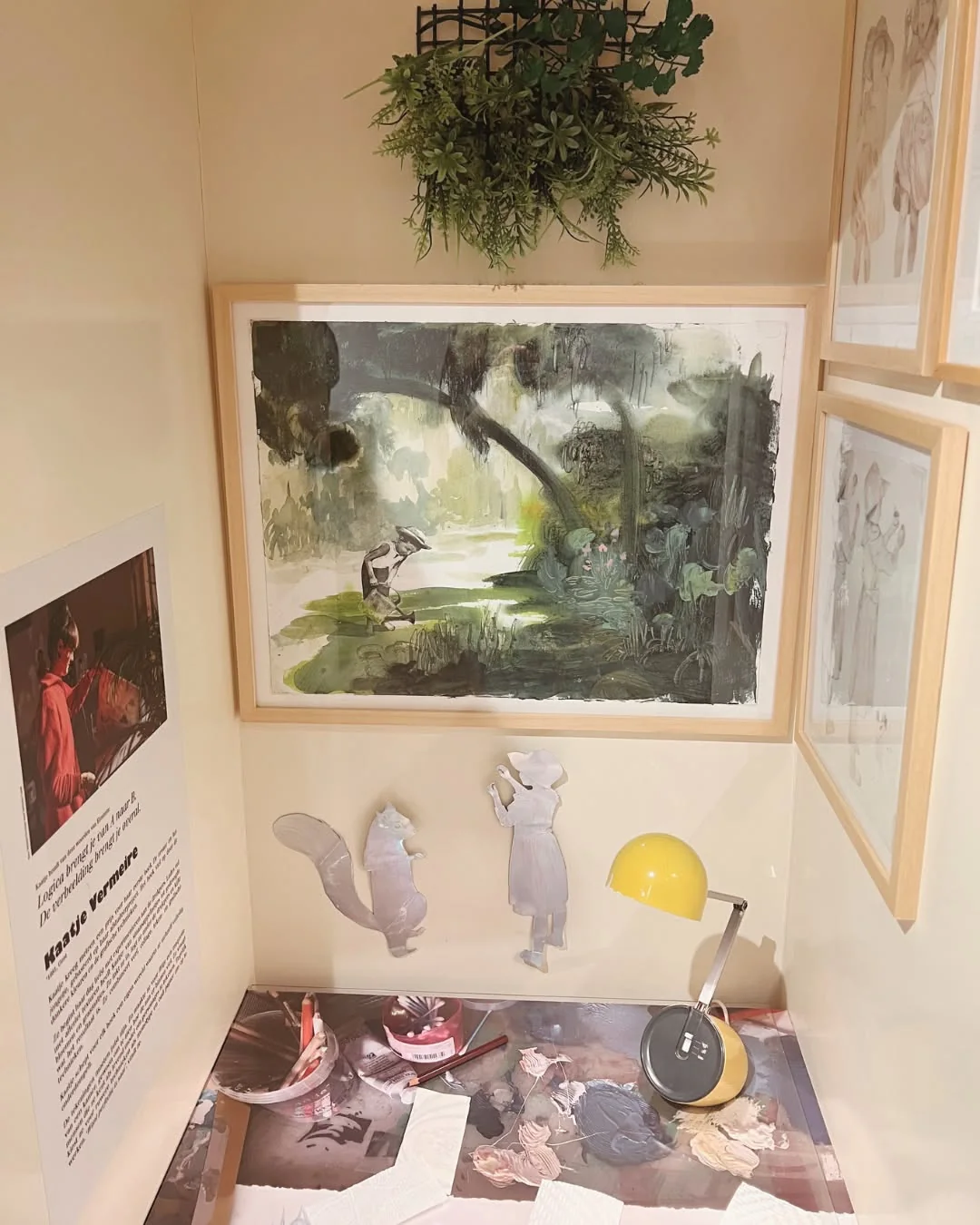 Beeld 4 van 4 bij ‘We went to @villaverbeelding (House of Imagination) in Hasselt and I had such a lovely time.’