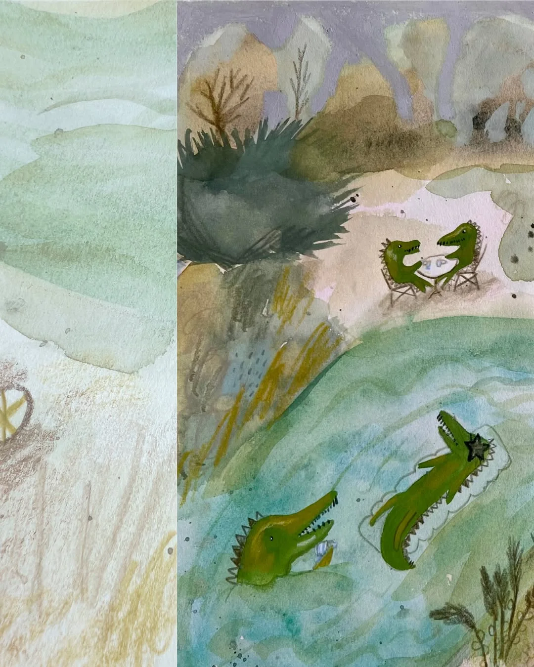 Beeld 3 van 4 bij ‘Crocodile Tea Party.’