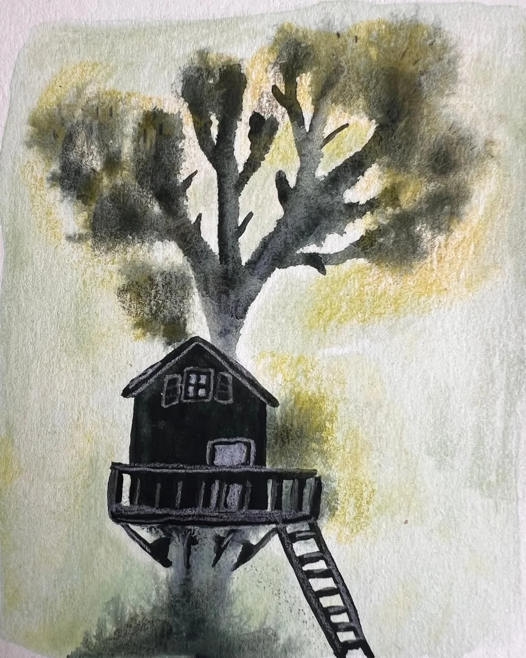 Beeld 1 van 3 bij ‘A little sketchbook experiment in a colour palette that made me very happy.’