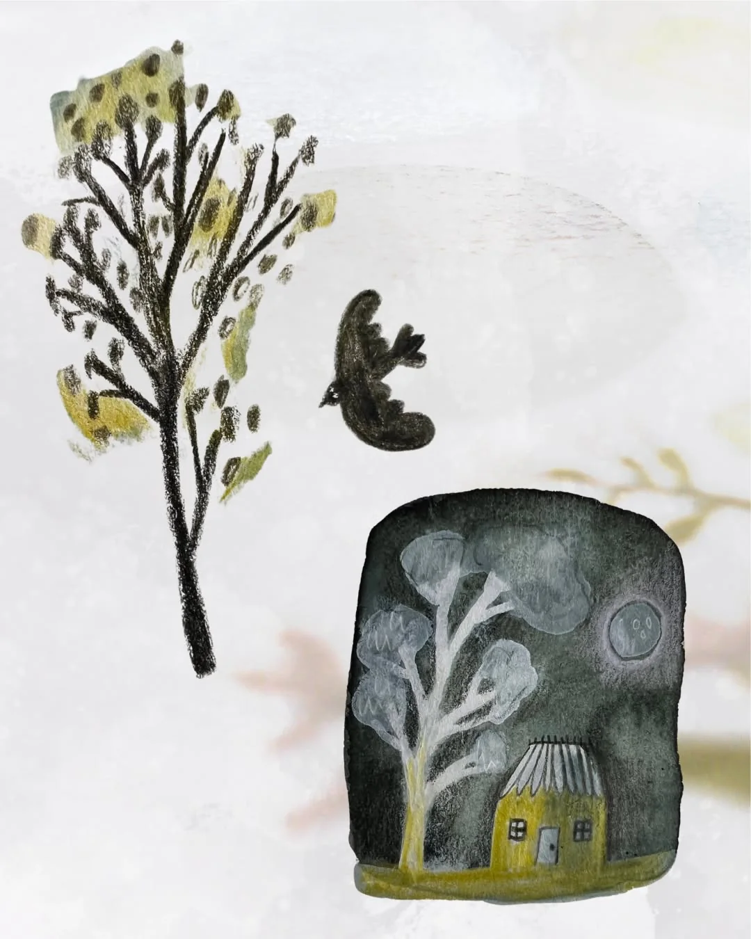 Beeld 3 van 3 bij ‘A little sketchbook experiment in a colour palette that made me very happy.’