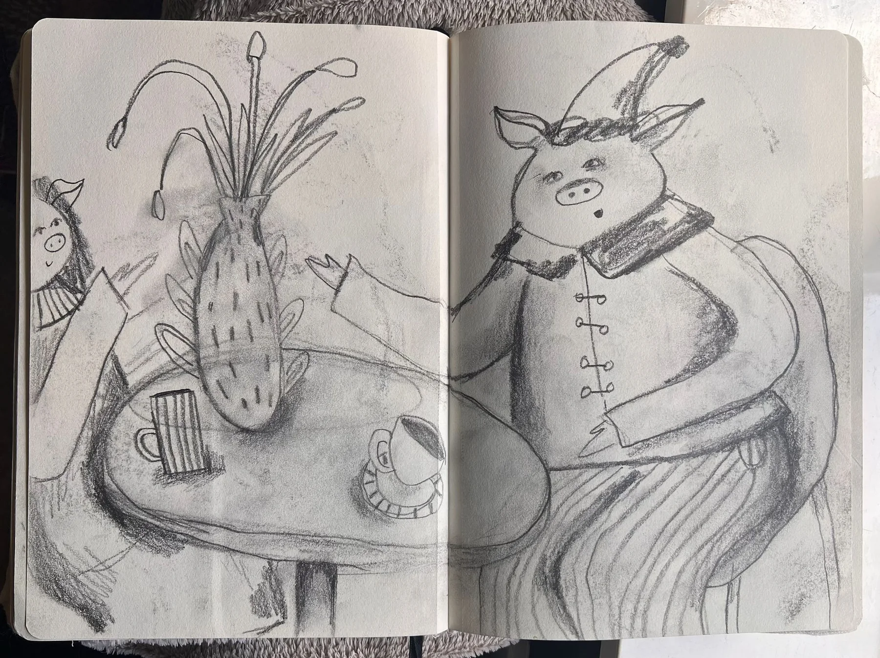 Beeld 3 van 5 bij ‘Sharing some of my favorite sketches I did in my sketchbook.’